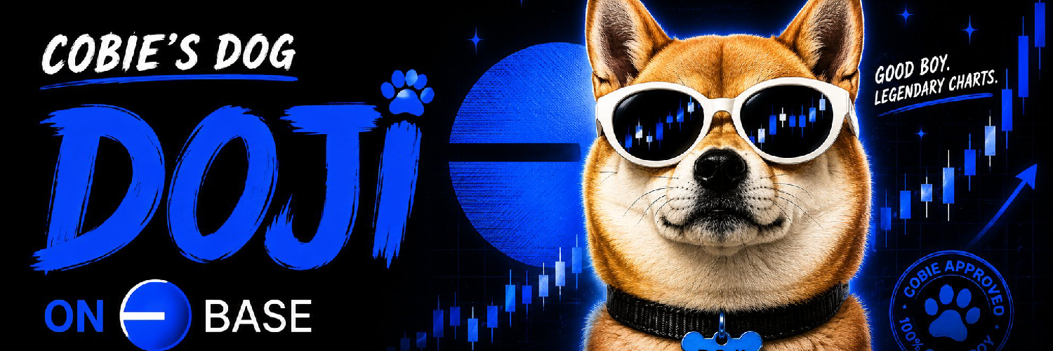 Cobie's dog DOJI on Base, good boy, legendary charts